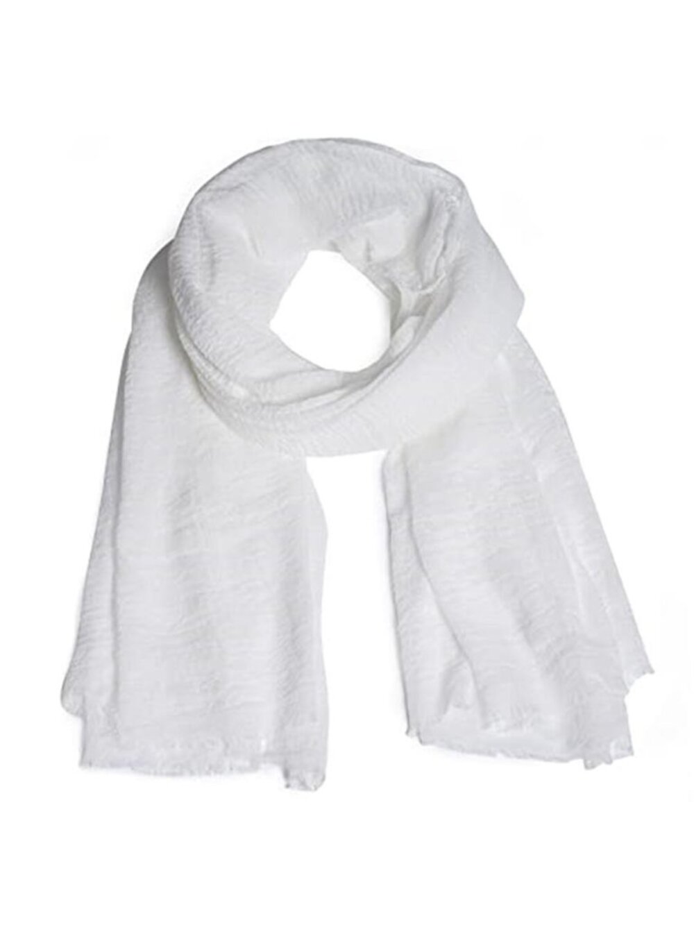 Womens Cotton Linen Scarf Summer Shawl Wrap Lightweight Beach Headscarf